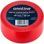 ONNLINE-Band für DUCT-Verkleidungen 48mm/50YD rot