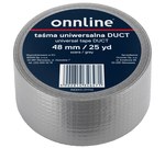 ONNLINE tape for Duct 48mm/25YD gray tape