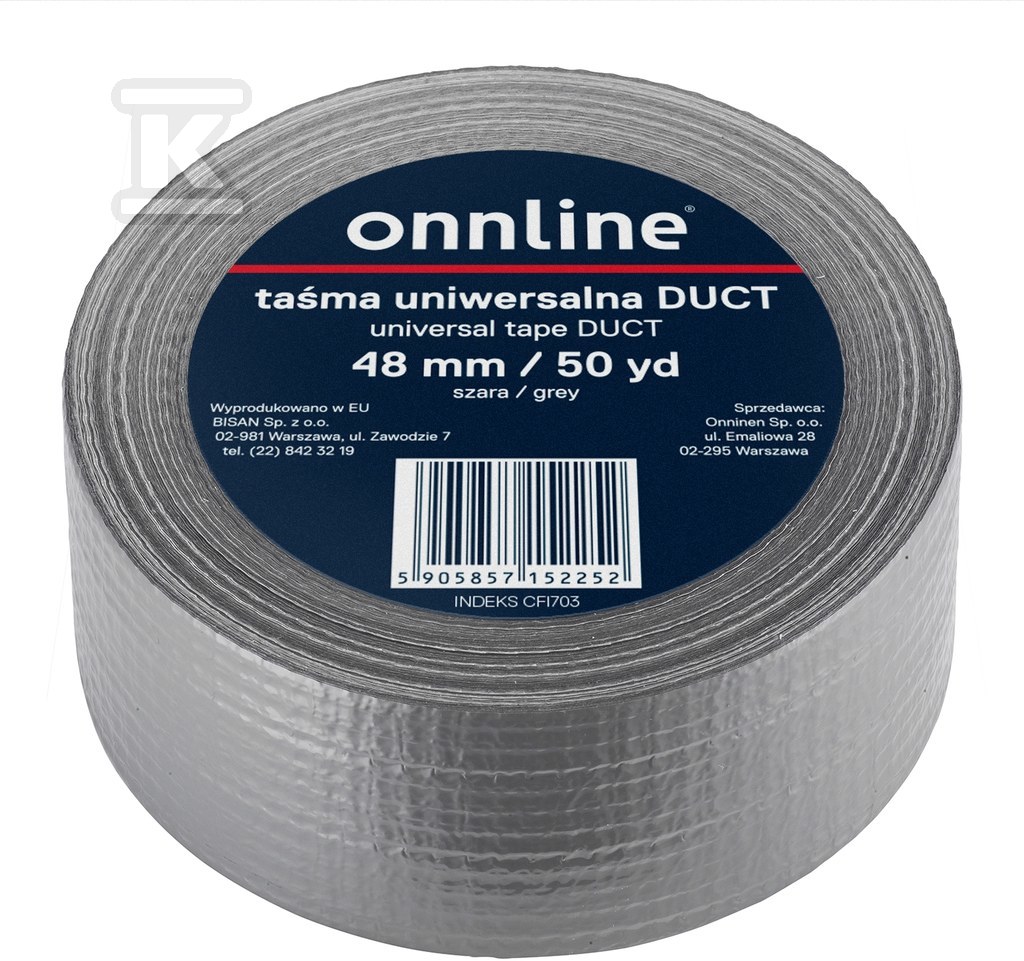 Tape ONNLINE for DUCT lagging 48mm/50YD - B870006