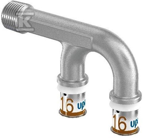 Kolano naścienne Mixer R1/2" MT-16-16 - 1070636