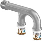Kolano naścienne Mixer R1/2" MT-16-16 Uponor S-Press Plus