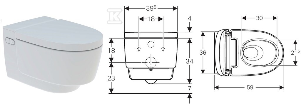 Toilet unit with intimate hygiene - 146.212.11.1