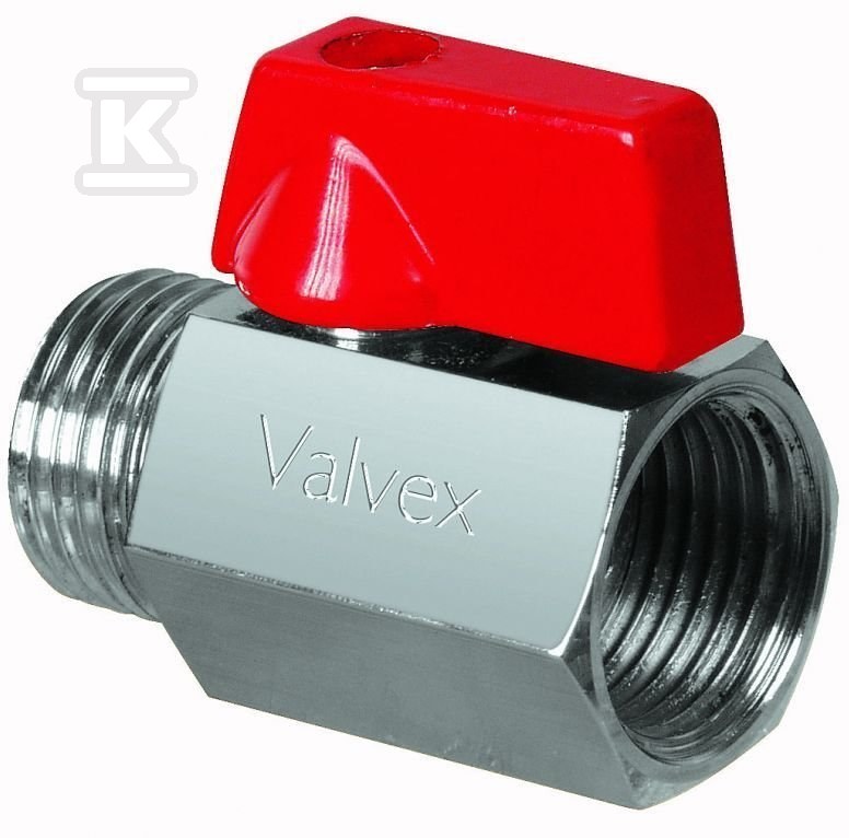 MINI chrome ball valve (N-W version) - 1470010