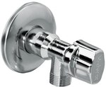 EKO chrome angle valve 1/2"-3/8"