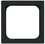 Pokrywa do osprzętu teleinformatycznego z pokrywą 50 X 50 mm Carat, Future antracyt 1746/10-81