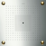 Панель Hansgrohe Axor Starck ShowerHeaven 720x720 mm, DN20 з освітленням - високоякісна сталь 10627800