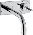 Hansgrohe AXOR Uno 2 одноважільний змішувач для раковини з неглибоким виливом довжиною 165 мм, DN15 - хром 38112000