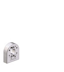 Розпірка Hansgrohe для вертикального регулювання 7 мм - хром 96186000