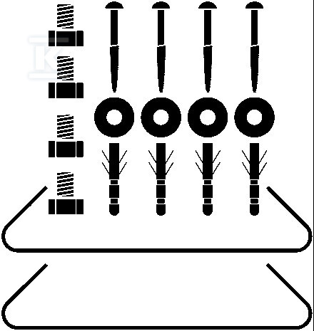 Комплект для монтажу кутового Raindance - 27999000