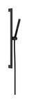 Zestaw prysznicowy 100 1 strumieniowy EcoSmart z drążkiem 65 cm Pulsify S czarny Matowy