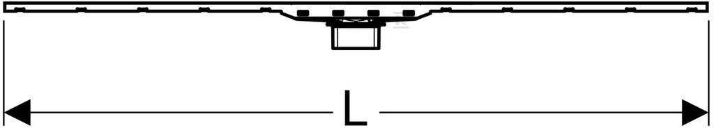 CleanLine80 collection gutter for - 154.440.QC.1