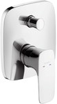 Одноважільний змішувач для ванни Hansgrohe PuraVida прихованого монтажу з зовнішнім елементом - хром 15445000