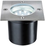 Zestaw 3 opraw dogruntowych Special Floor LED 3x1,2W, kwadratowa, stal nierdzewna