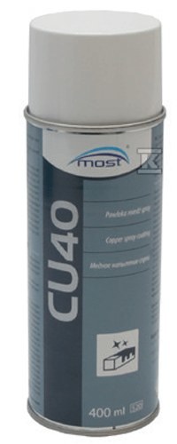 CU40 Powłoka miedź Spray 400 ml MOST - 8424705751