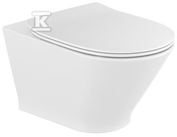 GAP ROUND SET. Rimless suspended toilet - A34H0N8000