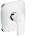 Одноважільний змішувач для душу Hansgrohe PuraVida прихованого монтажу, зовнішній елемент - хром 15665000