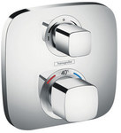 Hansgrohe Ecostat E Thermostatmischer mit Absperr- und Umstellventil, Unterputzmontage 15708000