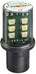 Dioda LED biała BA 15d 24V