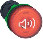 Continuous buzzer / 24V red buzzer break