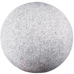 Oprawa ogrodowa kula, STONO 20 N E27, 15W, r=20cm, IP65, granit