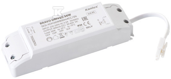 Zasilacz LED Bravo Driver 36W - 28025