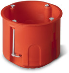 Flush-mounted box ONNLINE PK-60F GK deep, red, IP 20