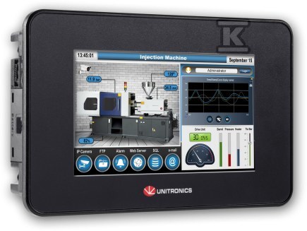 PLC controller with UniStream ™ 7 "HMI - USP-070-B10