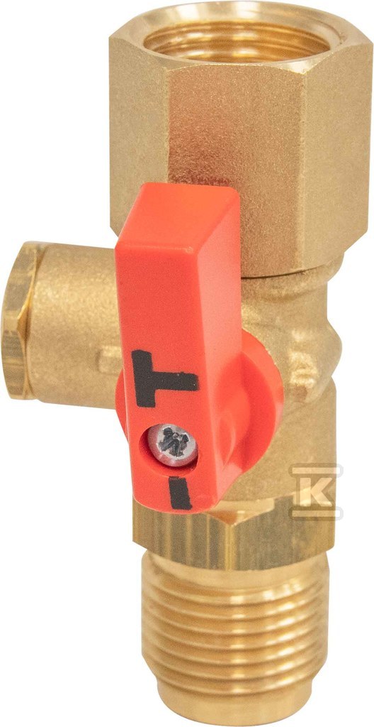 Pressure gauge valve AMC 2-way, G1/2'' - 6341300