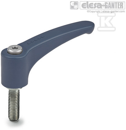 ERZ.63 SST-p-M6x25-MD Adjustable handle - ERZ.63 SST-P-M6X25-MD