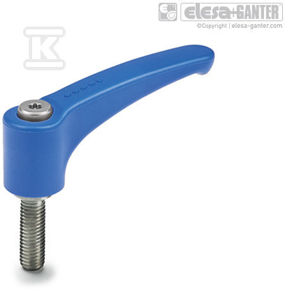 ERZ.78 SST-p-M8x40-VD Adjustable handle - ERZ.78 SST-P-M8X40-VD