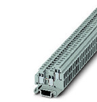 Złącze mikro śrubowe, 1,5 mm2, 17,5 A, 400 V, szyna NS 15, szare