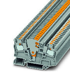 Złączka rozłączalna do przekładników Push-in 500 V 24 A, 4 mm2, szara