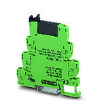 Interfejs PLC, przekaźnik półprzewodnikowy, 1 N/O, wejście 230 V AC / 220 V DC, wyjście 3–48 V DC / 100 mA, zaciski śrubowe, NS 35/7,5