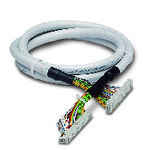 Okrągły kabel konfekcjonowany. przyłącze 1: IDC/FLK listwa styków żeńskich (1x 50-bieg.). złącze 2: IDC/FLK listwa styków żeńskich (1x 50-bieg.). długość kabla: 1,5 m