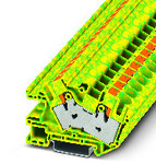 Złączka instalacyjna PE Push-in 16 mm2, zielono-żółta