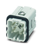 Wkładka stykowa, liczba biegunów: 4+PE, rozmiar: D7, liczba przyłączy na biegun: 1, Pin, Przyłącze Push-in, 230 V/400 V, 10 A, 0,14 mmsup2/sup ... 1,5 mmsup2/sup