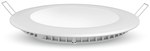 Світлодіодний світильник VT-1807RD 18W 1500lm 4000K круглий Φ225x12mm