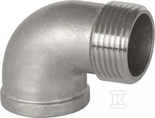 Threaded elbow GW 3/4" - GZ 3/4", SS316 - 5020 3/4 ES