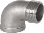 Threaded elbow GW 1 1/4" - GZ 1 1/4", SS316