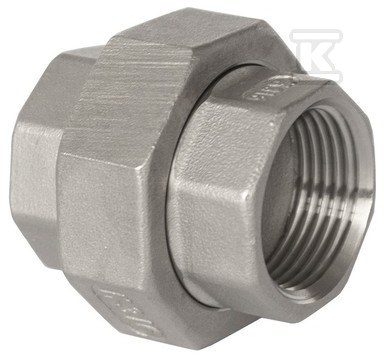 Fitting GW 1 "- GW 1", SS316, conical - 2061 1 ES