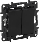 Candle switch 10AX - black, NILOE STEP