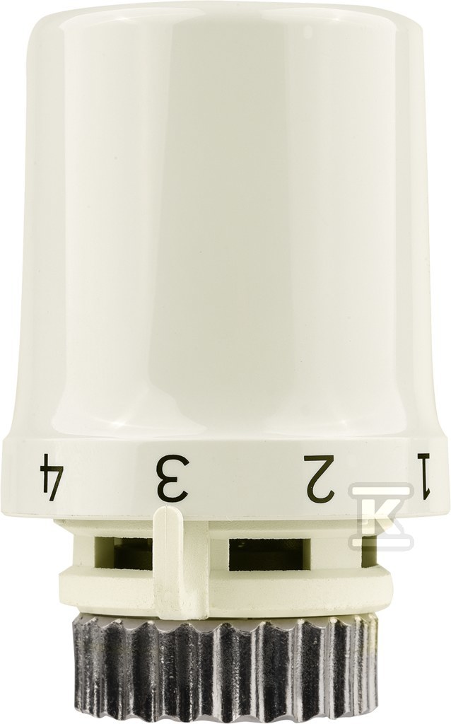 Compact thermostatic head with smooth - T3019