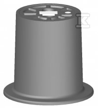 Cassetta stradale in materiale plastico - W0311-0149-4250-001