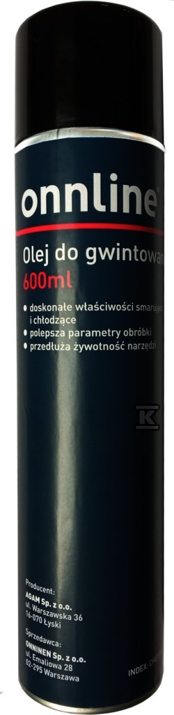 ONNLINE menetvágó olaj spray 600ml - 1050020