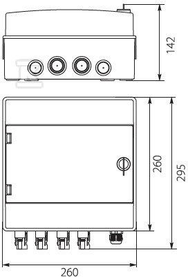 Photovoltaic switchgear with surge - 36.628