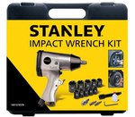 Air Wrench 1/2" + Stanley Sockets