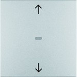 Przycisk żaluzjowy, alu, mat, quicklink, B.KWADRAT/B.7 KNX RF