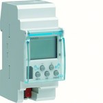 Zegar sterujący tygodniowy z synchronizacją DCF77 przez antenę, KNX E/S