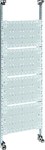 Компонент для вбудовування телекомунікаційного обладнання 900 мм, 4 монтажні пластини