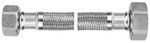 Steel braided hose L-40 cm 1/2"x3/8" n-n